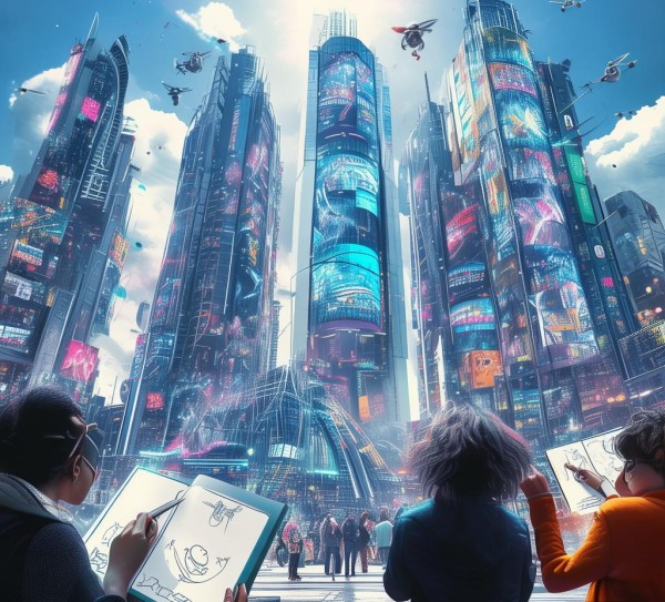 科技的未来，机遇与挑战与写生与变革