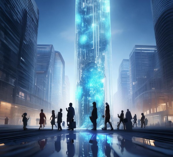 蔚蓝科技，未来之光，创新引领未来